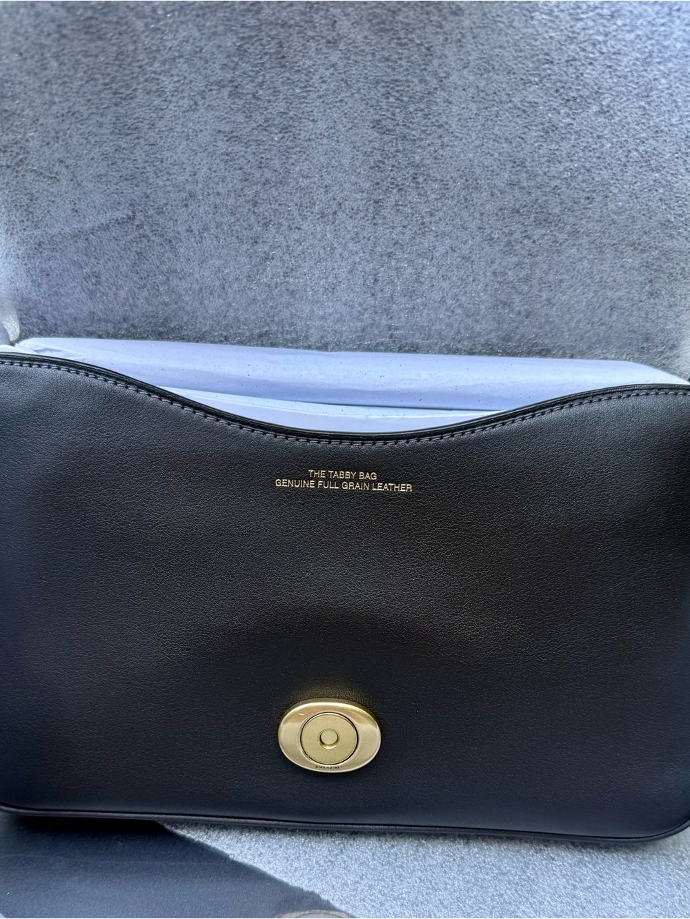 Coach Tabby Black soft Leather Shoulder Bag - Picture 9 of 16